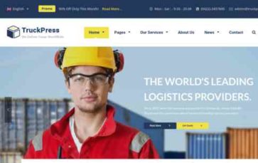 TruckPress (screenshot desktop)