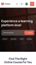 Tuition (screenshot mobile)