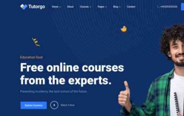 Tutorgo (screenshot desktop)