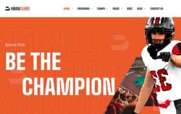 Ubanclubs (screenshot desktop)