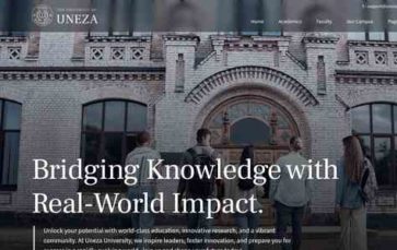 Uneza (screenshot desktop)