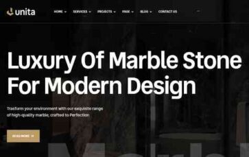 Unita (Opal WP) - (screenshot desktop)