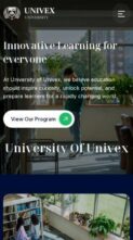 Univex (screenshot mobile)