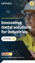 Untex (screenshot mobile)