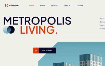 Urbanite (Jegtheme) - (screenshot desktop)