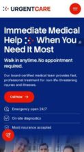 Urgent Care (screenshot mobile)