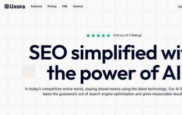 Uxora (screenshot desktop)