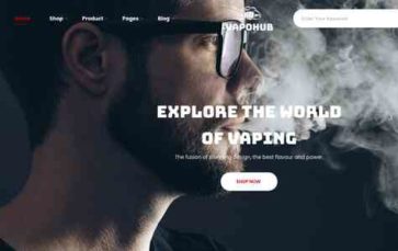 Vapehub (screenshot desktop)