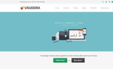 Vaudora (screenshot desktop)