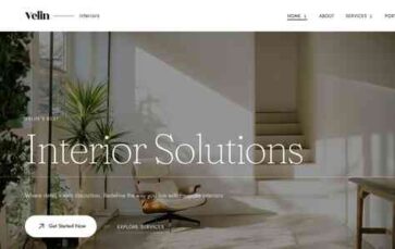 Velin (screenshot desktop)