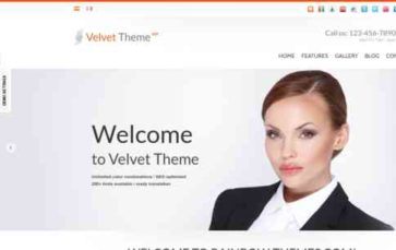 Velvet (RainbowThemes) (screenshot desktop)