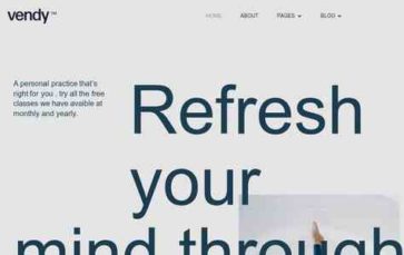 Vendy (screenshot desktop)