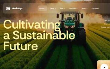 VerdaAgro (screenshot desktop)