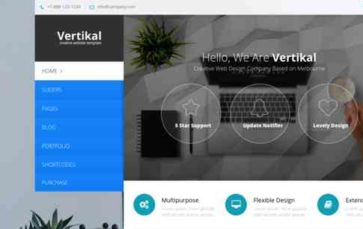 Vertikal (screenshot desktop)