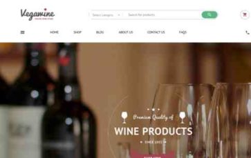 VG VegaWine (screenshot desktop)