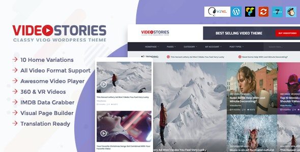 VideoStories Pro (ThemeForest)