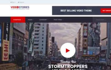 VideoStories Pro (screenshot desktop)
