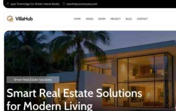 Villahub (screenshot desktop)