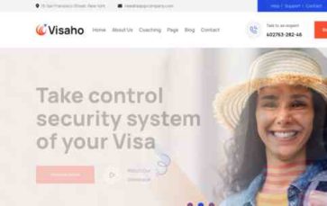 Visaho (screenshot desktop)