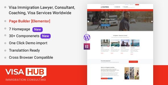 VisaHub (ThemeForest)
