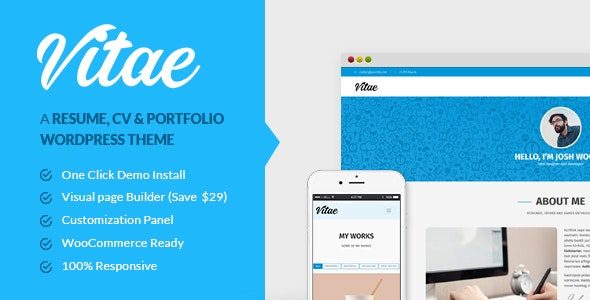 Vitae (ThemeForest)