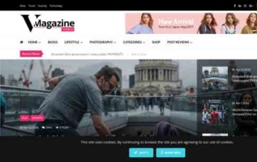 VMagazine (screenshot desktop)