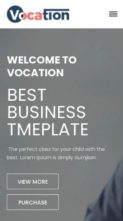 Vocation (screenshot mobile)