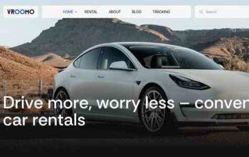 Vroomo (screenshot desktop)