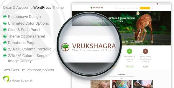 Vrukshagra (ThemeForest)
