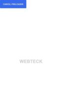 Webteck (screenshot mobile)