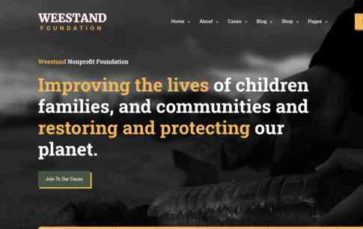 Weestand (screenshot desktop)