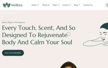 Wellora (Peacefulthemes) - (screenshot desktop)