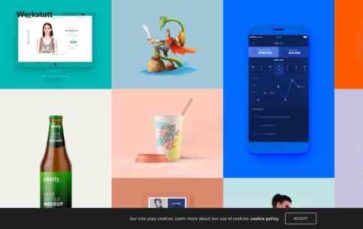 Werkstatt (Fuel Themes) (screenshot desktop)