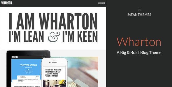 Wharton (ThemeForest)