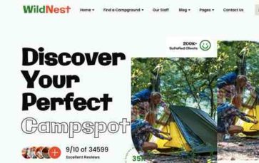 WildNest (screenshot desktop)