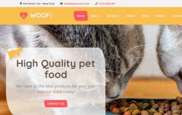 Woof! (screenshot desktop)