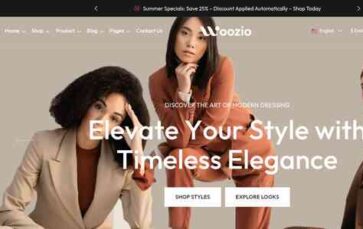 Woozio (screenshot desktop)