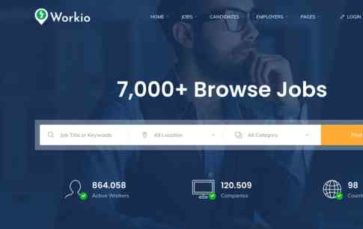Workio (screenshot desktop)