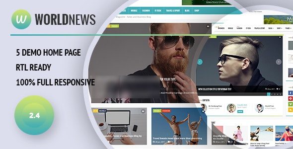 WorldNews (ThemeForest)