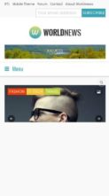WorldNews (7uptheme) (screenshot mobile)