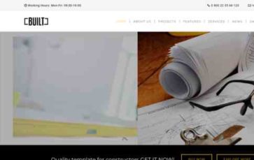 WP Built (screenshot desktop)