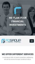 WP FcGroup (screenshot mobile)