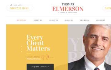 WP Lawyer (UnTheme) (screenshot desktop)