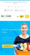 WP Maxclean (UnTheme) - (screenshot mobile)