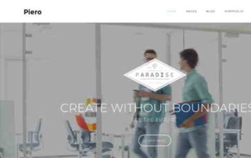 WP Piero (screenshot desktop)