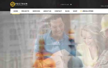 WP Spectrum (screenshot desktop)