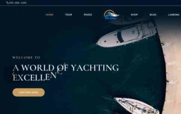 Yachter (screenshot desktop)