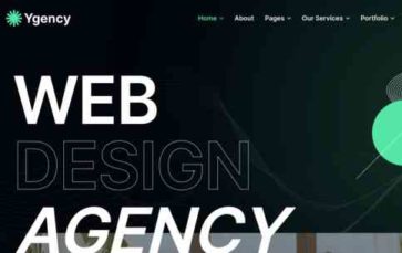 Ygency (screenshot desktop)
