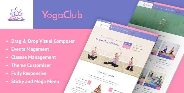 Yoga Club (ThemeForest)