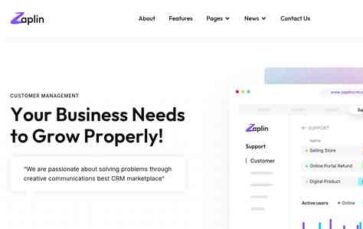 Zaplin (screenshot desktop)